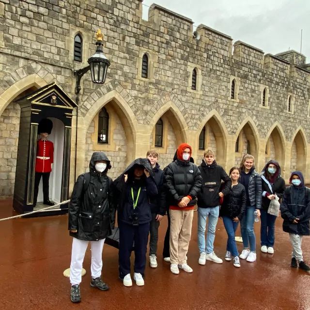 International students at Clayesmore