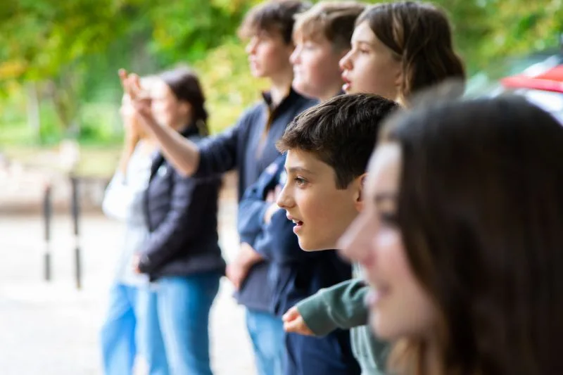 International students at Clayesmore