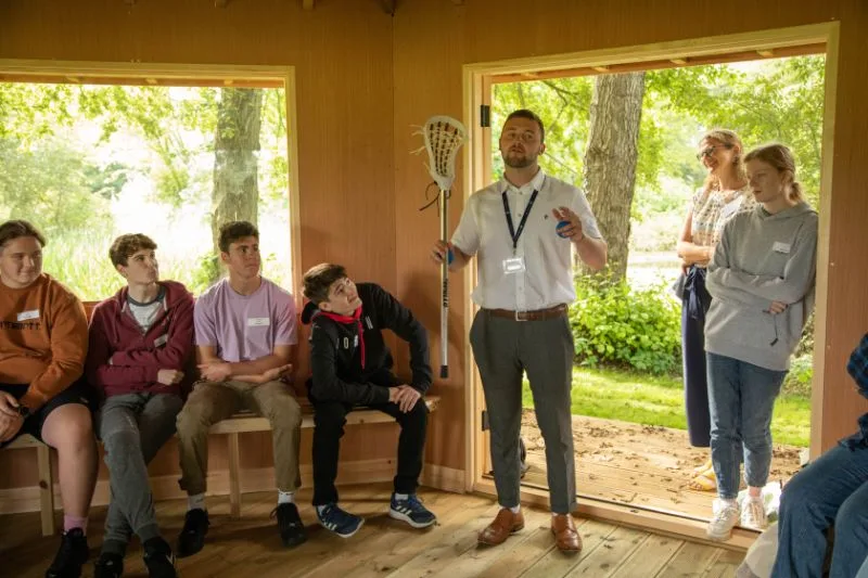 International students at Clayesmore
