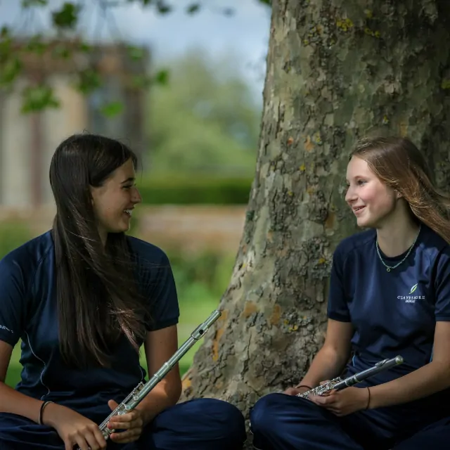 International students at Clayesmore