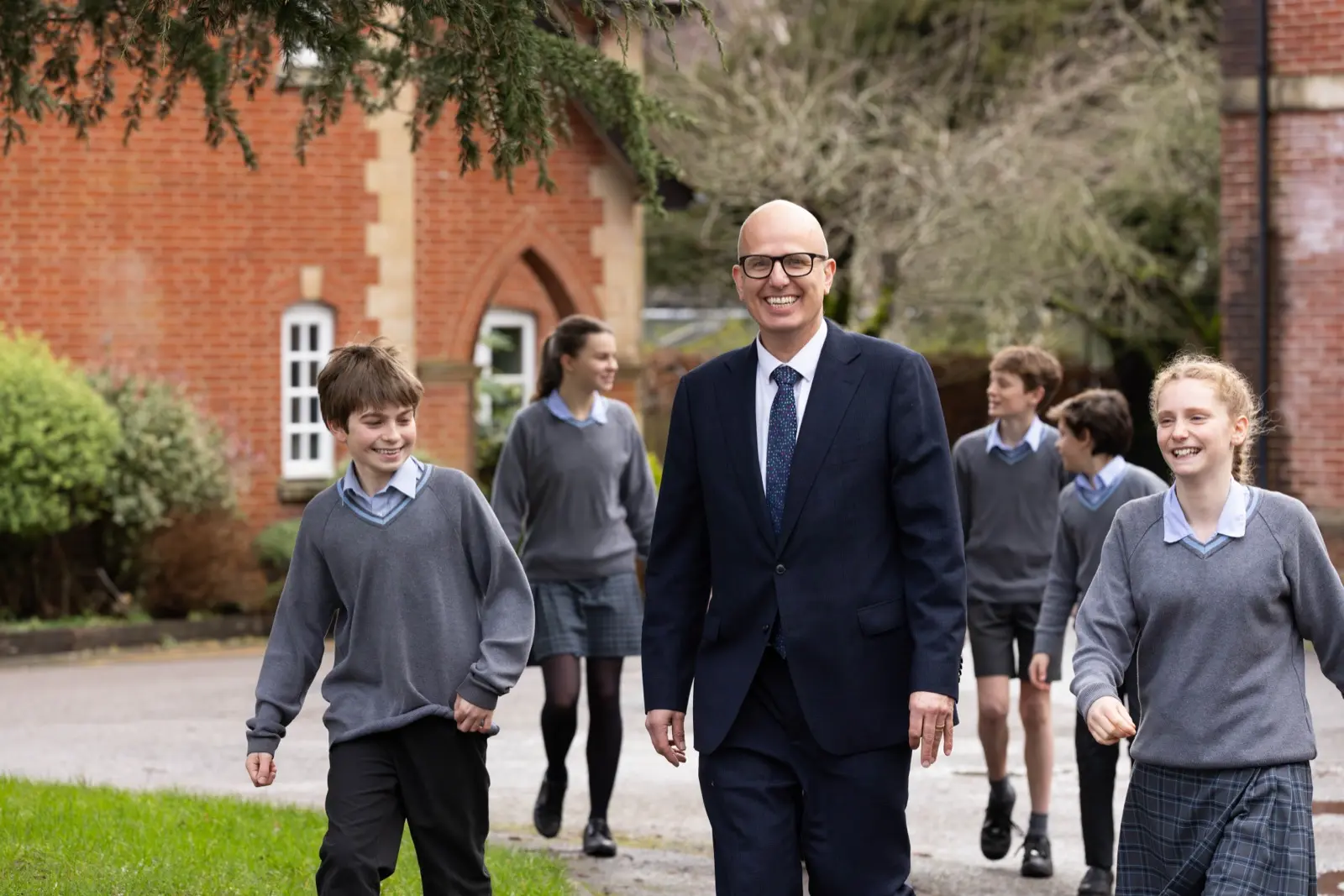Prep pupils at Clayesmore