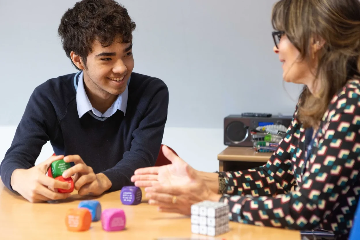 One-to-one learning support session