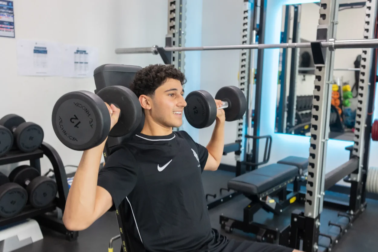 12kg shoulder press