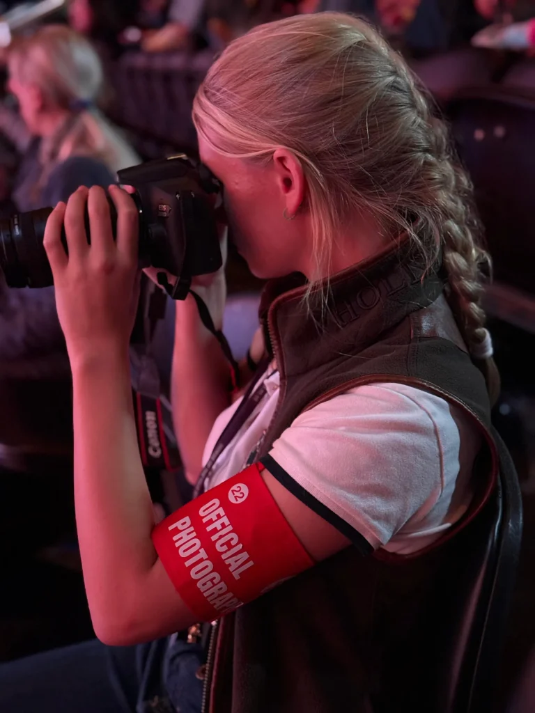 Phoebe shines as an Official Photographer at HOYS 2026